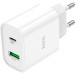 HOCO Зарядний пристрій HOCO C80A Plus Rapido White (6931474779885)