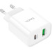HOCO Зарядний пристрій HOCO C80A Plus Rapido White (6931474779885)