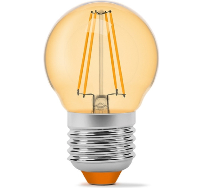 Videx Лампочка Videx LED Filament G45FA 4W E27 2200K бронза (VL-G45FA-04272)