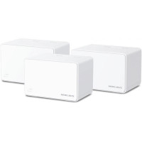 WiFi Mesh система Mercusys Halo H80X 3-pack (AX3000, 3хGE WAN/LAN, Beamforming, MU-MIMO, OFDMA)