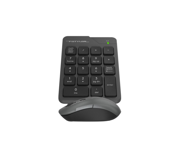 A4Tech Комплект бездротовий клавіатура цифрова з мишою A4Tech Fstyler FG1600C Air2 (Grey), сірий колір
