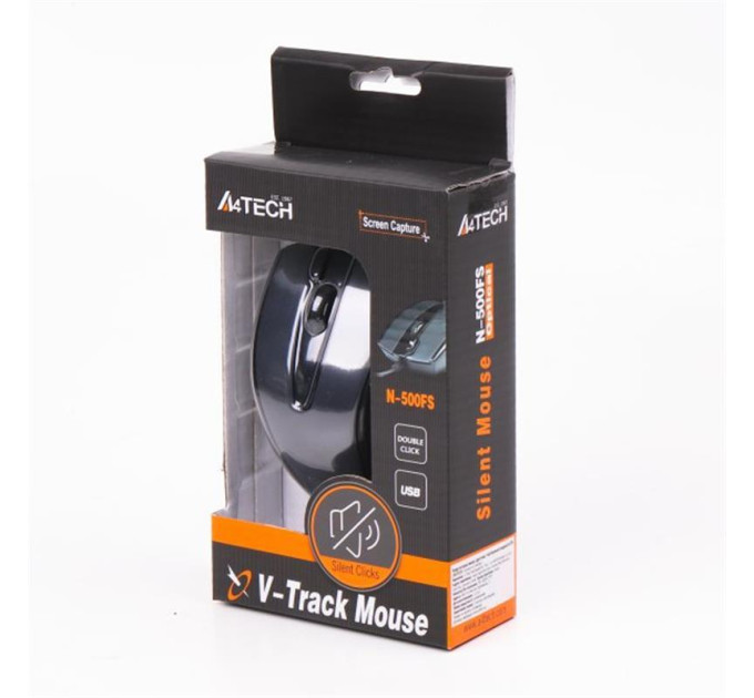 A4Tech Миша A4Tech N-500FS USB, ciра, безшумні перемикачі
