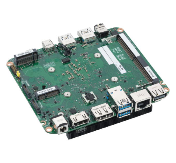ASUS Комп'ютер ASUS NUC 14 Essential RNUC14MNK9700002 Slim Kit(L6) / N97, M.2 22x80 NVMe & SATA SSD, EU Cord (90AR00M2-M00080)