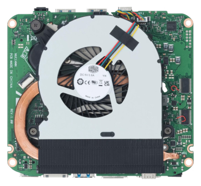 ASUS Комп'ютер ASUS NUC 14 Essential RNUC14MNK9700002 Slim Kit(L6) / N97, M.2 22x80 NVMe & SATA SSD, EU Cord (90AR00M2-M00080)