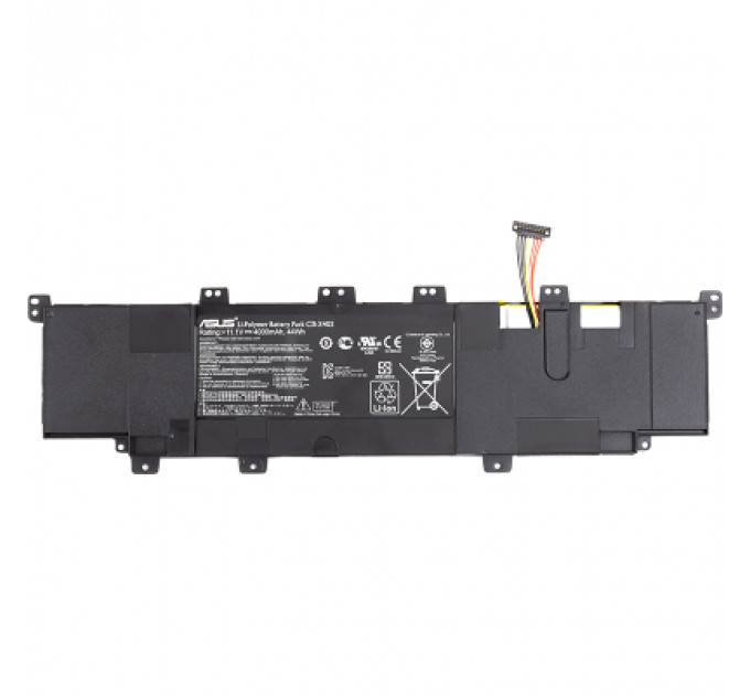 Акумулятор до ноутбука ASUS S300 (ASX402) 11.1V 3840mAh (NB431663)
