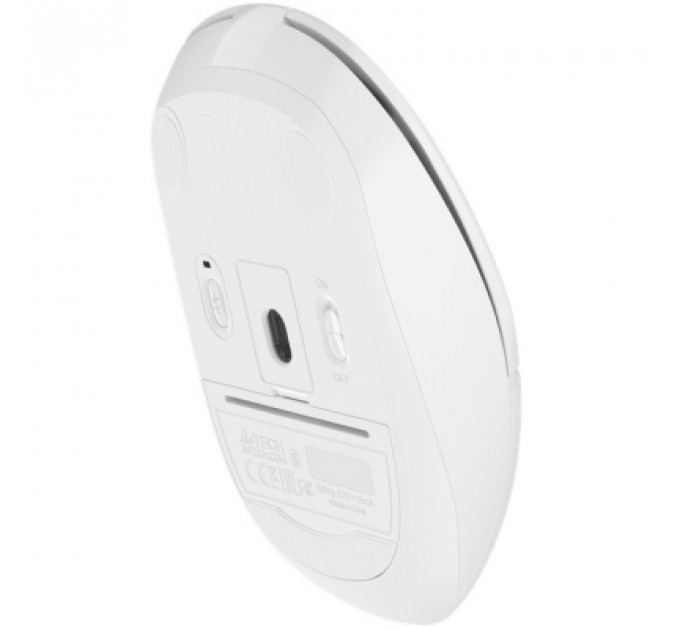 Мишка A4Tech FB12S Wireless/Bluetooth White (FB12S White)