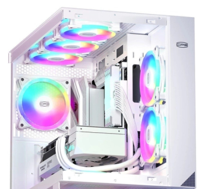 PcCooler Корпусний вентилятор PCCOOLER F3 T120 ARGB WH