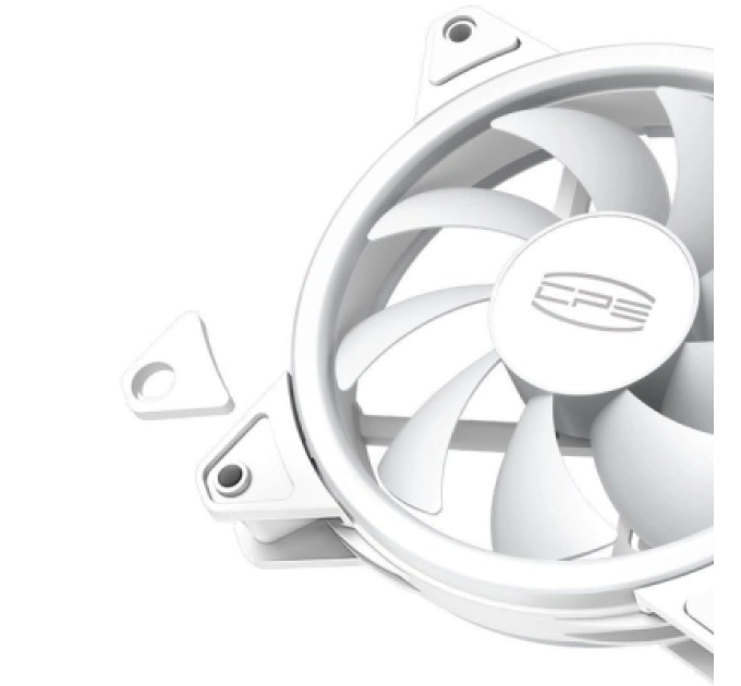 PcCooler Корпусний вентилятор PCCOOLER F3 T120 ARGB WH