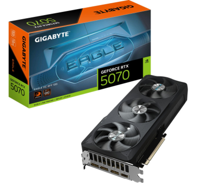 GIGABYTE Відеокарта GIGABYTE GeForce RTX5070 12Gb EAGLE OC SFF (GV-N5070EAGLE OC-12GD)