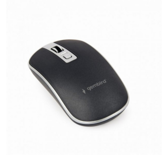 Мишка Gembird MUSW-4B-06-BS Wireless Black-Silver (MUSW-4B-06-BS)