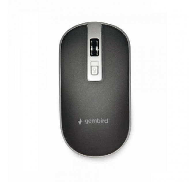 Мишка Gembird MUSW-4B-06-BS Wireless Black-Silver (MUSW-4B-06-BS)