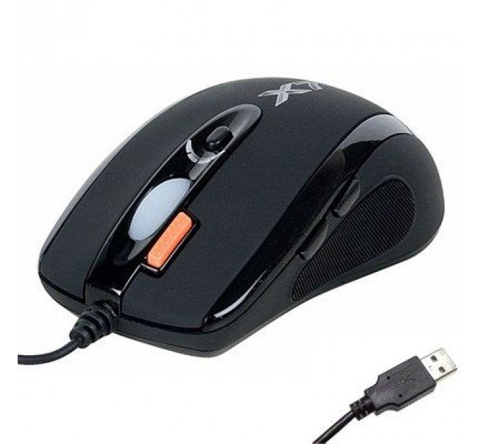 Мишка A4Tech X-718BK black
