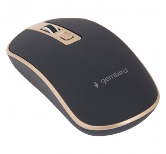 Мишка Gembird MUSW-4B-06-BG Wireless Black-Gold (MUSW-4B-06-BG)