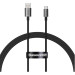 Baseus Дата кабель USB 2.0 AM to USB-C 1.0m Superior Fast Charging 100W cluster black Baseus (P10320102114-00)