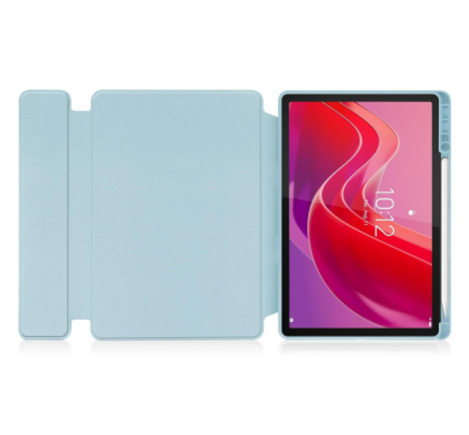 BeCover Чохол до планшета BeCover 360° Rotatable + Keyboard Lenovo Tab M11 (2024) TB-TB330FU/Xiaoxin Pad 11 (2024) 11" Light Blue (712410)