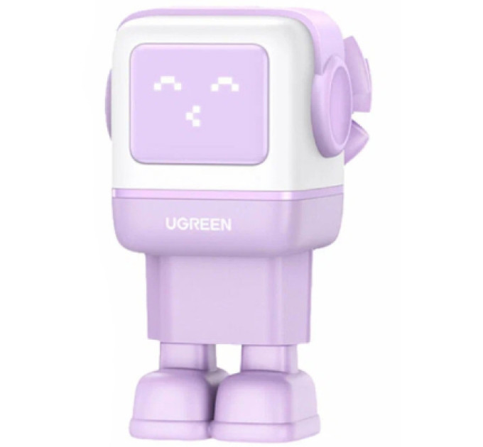 Ugreen Зарядний пристрій Ugreen CD361 Robot tech Fast Charger 3xUSB 2xUSB-C + USB-A PD65W GaN Purple (35291)