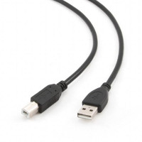 Кабель Cablexpert CCP-USB2-AMBM-1M, преміум якість USB 2.0 A-тато/B-тато, 1.0 м.