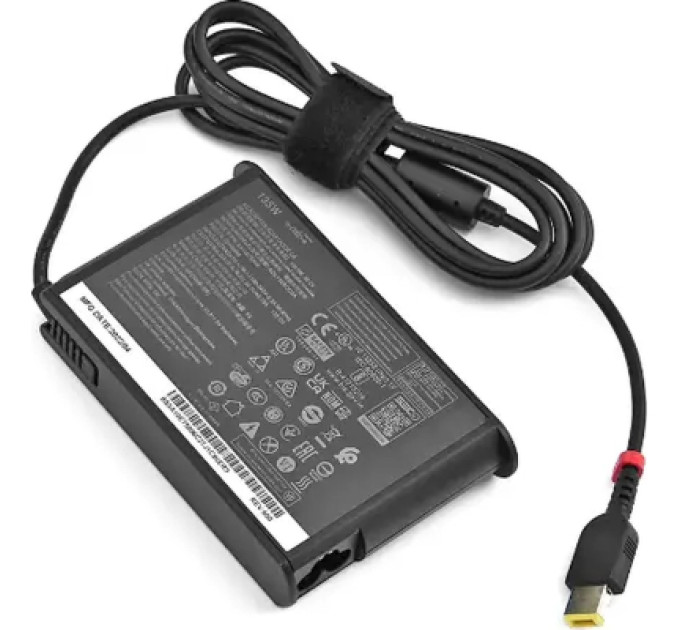 LENOVO Блок живлення до ноутбуку Lenovo 135W 20V, 6.75A, роз`єм прямокутний (pin inside) (ADL135SDC3A / A40396)