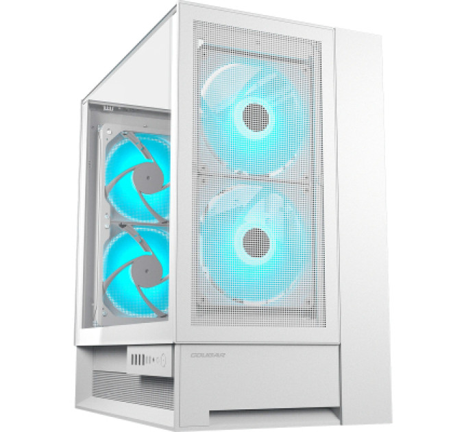 Cougar Корпус комп'ютерний Cougar OmnyX RGB, білий