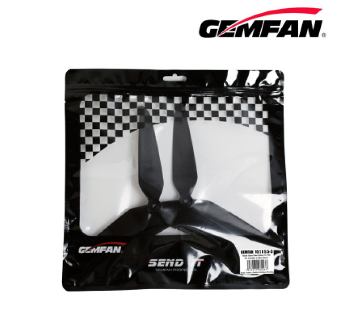 Gemfan Пропелер для дрона Gemfan 10.1Х5.5 2xCW/2xCCW (PMGN10155-3B)