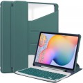 BeCover Чохол до планшета BeCover 360° Rotatable + Keyboard Samsung Tab S6 Lite 10.4 P610/P613/P615/P619 Dark Green (712406)