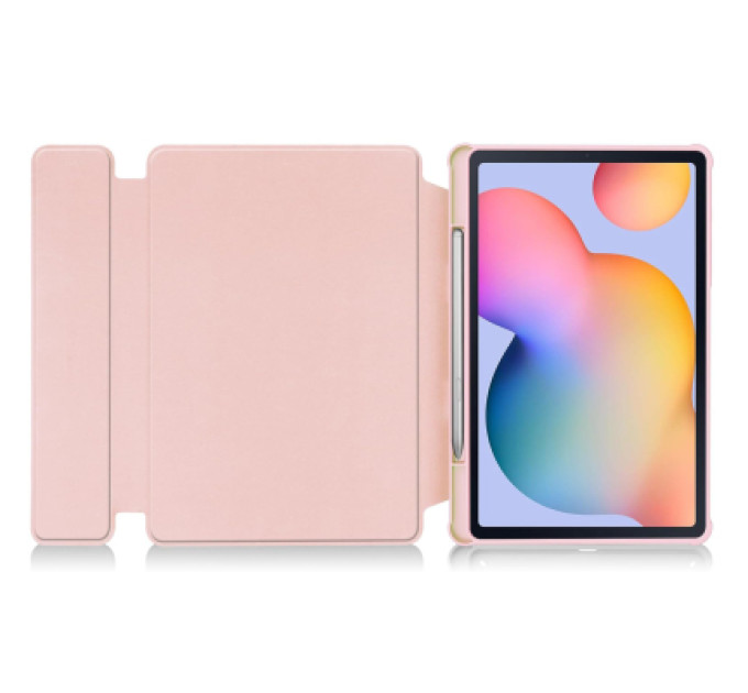 BeCover Чохол до планшета BeCover 360° Rotatable + Keyboard Samsung Tab S6 Lite 10.4 P610/P613/P615/P619 Pink (712408)