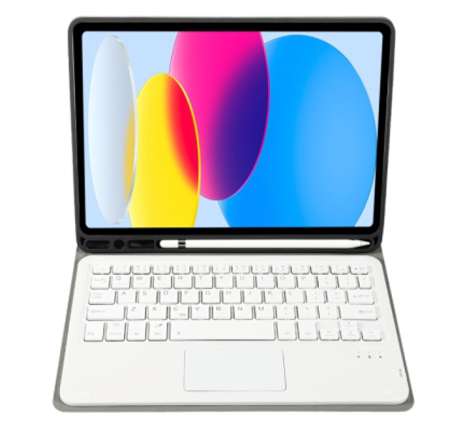 BeCover Чохол до планшета BeCover Keyboard+TouchPad Apple iPad 10.9" 2022 Deep Blue (712376)