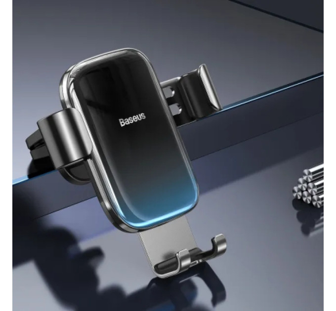 Baseus Універсальний автотримач Baseus Glaze Cravity Car Mount Black (SUYL-LG01)