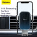 Baseus Універсальний автотримач Baseus Glaze Cravity Car Mount Black (SUYL-LG01)