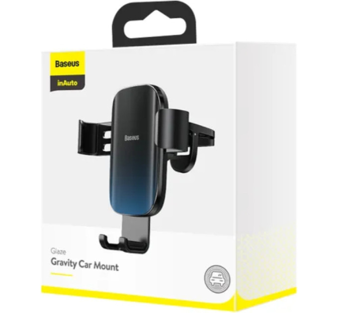 Baseus Універсальний автотримач Baseus Glaze Cravity Car Mount Black (SUYL-LG01)