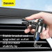 Baseus Універсальний автотримач Baseus Glaze Cravity Car Mount Black (SUYL-LG01)