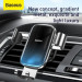 Baseus Універсальний автотримач Baseus Glaze Cravity Car Mount Black (SUYL-LG01)