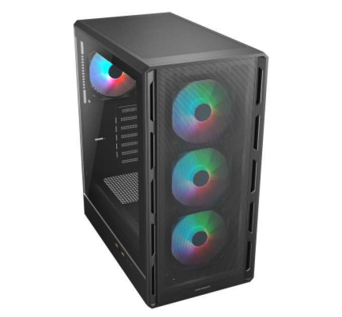 Cougar Корпус комп'ютерний Cougar AIRFACE PURE RGB, чорний