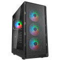Cougar Корпус комп'ютерний Cougar AIRFACE PURE RGB, чорний