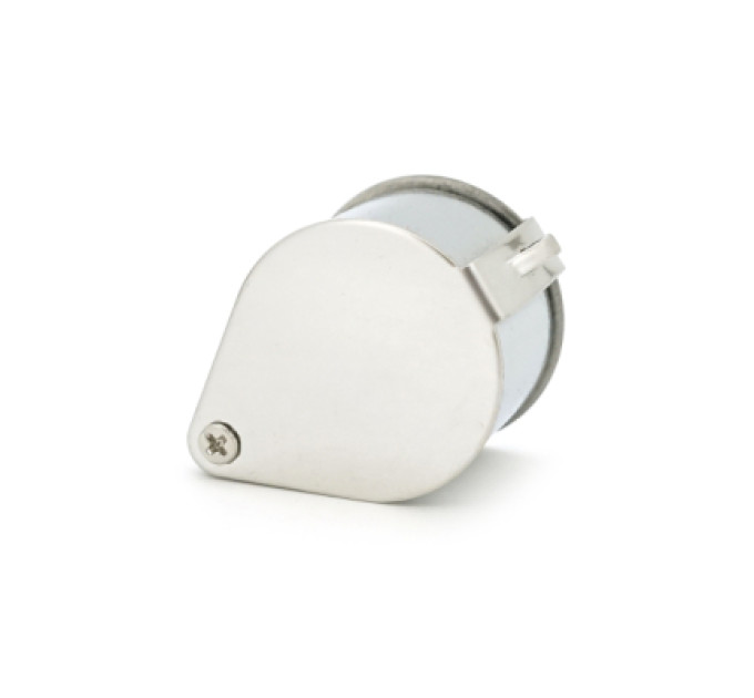 Voltronic Лупа Voltronic ручна TRIPLET 20X-21mm, складана (брелок), метал-скло, пластикова коробка. 60 * 24 * 18mm. (1152/TR20X-21)