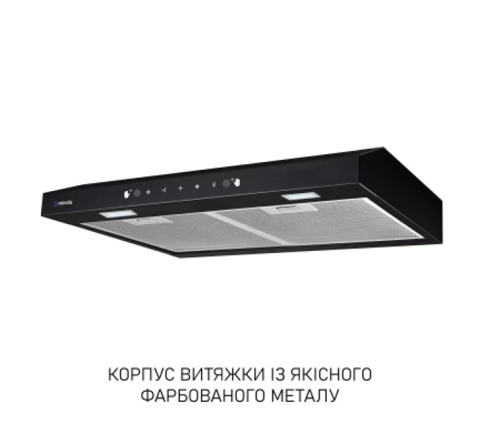 Minola Витяжка кухонна Minola HPLS 612 BL