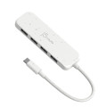 J5create Хаб J5create JCH341EW-N USB-C на 4 USB-A, Білий