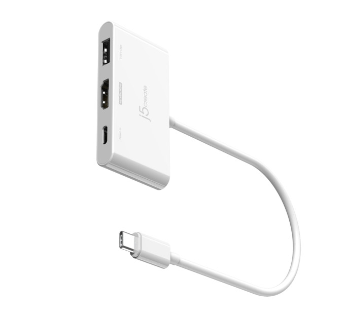 J5create Багатопортовий мультиадаптер J5create JCA399-N, USB Type-C 3-в-1