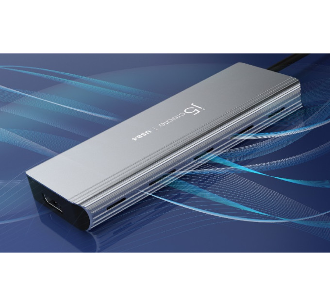 J5create Багатопортовий мультиадаптер J5create JCD401-N, USB-C 7-в-1
