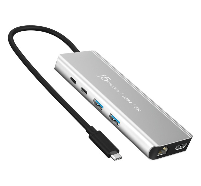 J5create Багатопортовий мультиадаптер J5create JCD403-N, Type-C 6-в-1