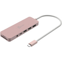 Багатопортовий мультиадаптер J5create JCD373ER-N, USB Type-C 6-в-1