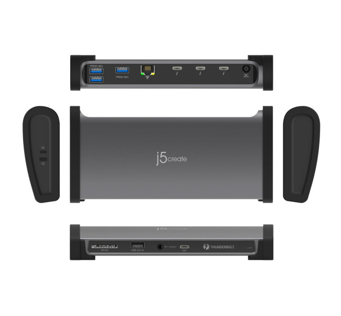 J5create Док станція J5create JTD562-EN, Type-C 11-в-1