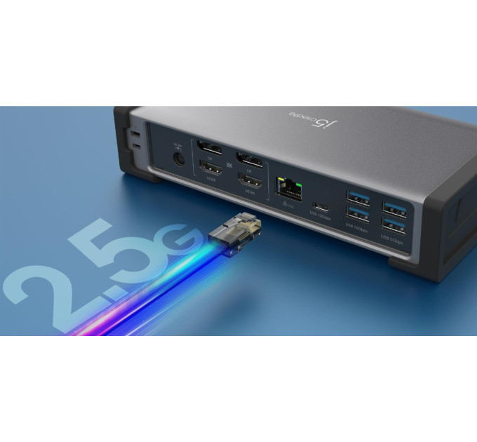 J5create Док станція J5create JTD568-EN, Type-C 15-в-1