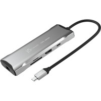 Багатопортовий мультиадаптер J5create JCD393-N, USB Type-C 7-в-1