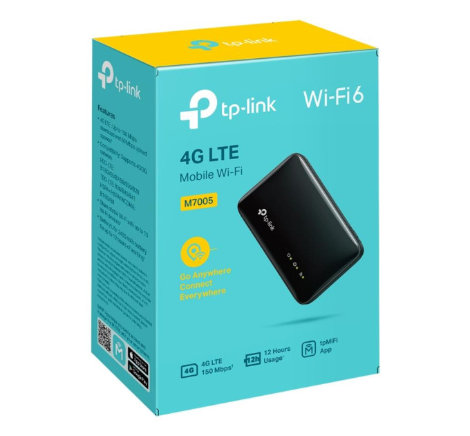 TP-Link Мобільний LTE маршрутизатор, M7005 TP-LINK