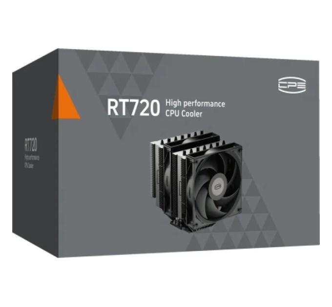 PcCooler Кулер процесорний PCCOOLER RT720 BK, чорний