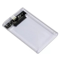 Зовнішня кишеня 2.5", 3UB2P6C (Transparent), прозорий