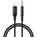 Choetech Кабель мультимедійний Lightning to 3.5mm M 2.0m Choetech (AUX009)