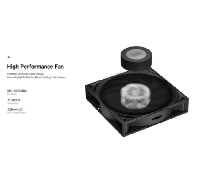 PcCooler Кулер процесорний PCCOOLER RT500 BK, чорний