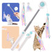 Petgravity Іграшка для котів Petgravity Інтерактивна висувна вудочка з лазером блакитна (PG-CT053B)